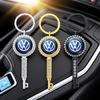 Metal Car Keychain Key Rings Pendant Keyrings Holder for Volkswagen VW Golf 5 6 7 POLO Bora Jetta Scirocco Sharan Sagitar B7 B8 HJ3