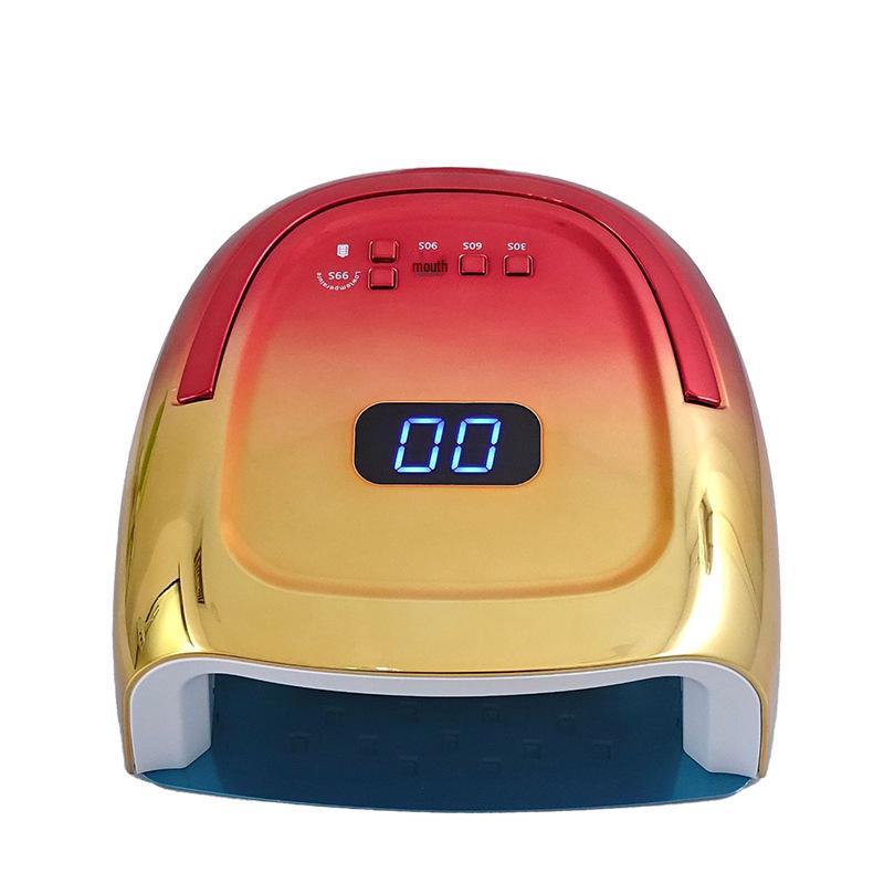 S20 Gradient Rechargeable Nail Light Therapy Machine, 60W High-Power Quick Drying for Nail Salons