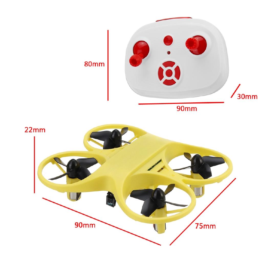 Mini Drone Dron With Remote Control Pocket Quadcopter Child Toy Drone Dron Model 90mmx78mmx26mm Usb Charging 3.7v