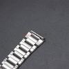 12mm 14mm 16mm 18mm 20mm 22mm 24mm Platte Einde Massief Roestvrij Staal Horlogeband Vouwsluiting Band Universele Banden voor Tissot