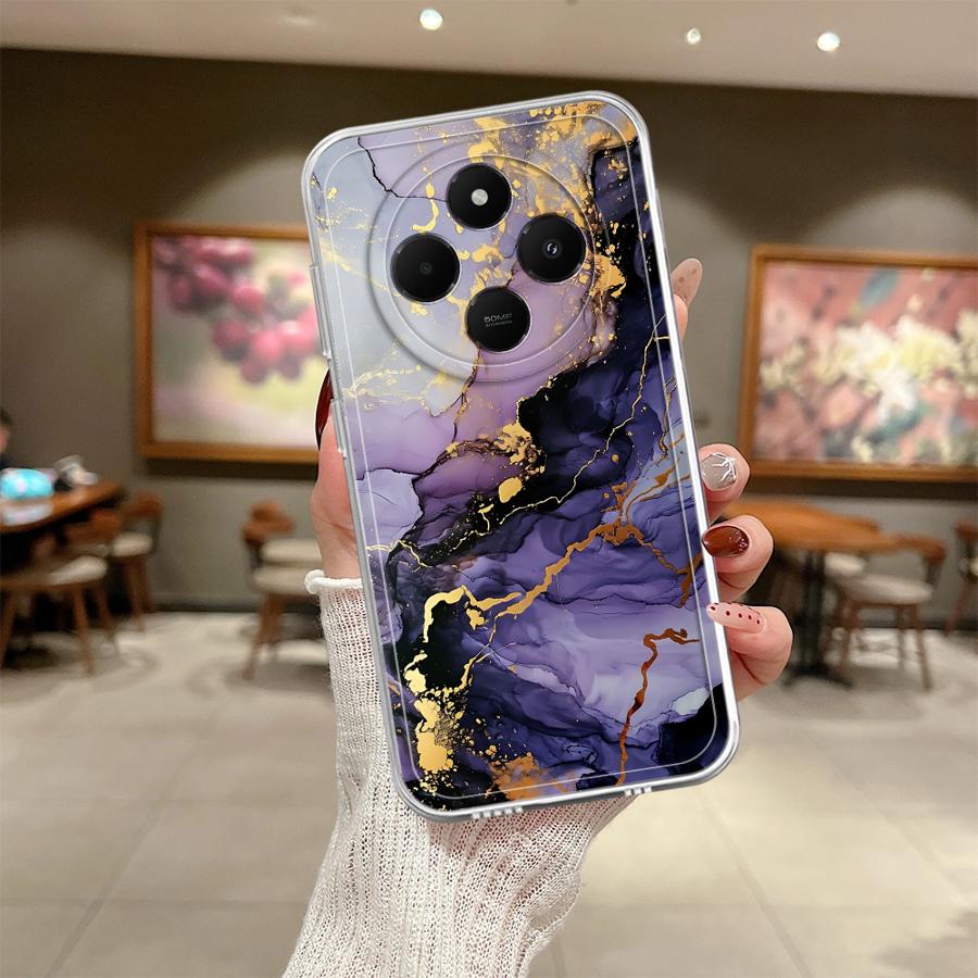 Soft Phone Cover Case for Xiaomi Poco X3 NFC X3 Pro Beautiful Marble