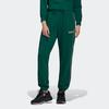 Adidas Originals Sweatpants Lace-Up Cuffed Retro Spliced Knitted Sports Pants Women Bottoms Green HL0032