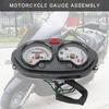 Advanced Motorcycle Speedometer Unit 2V Instrument Cluster with Stable Performances Multifunction 12V Motorcycle Dashboard