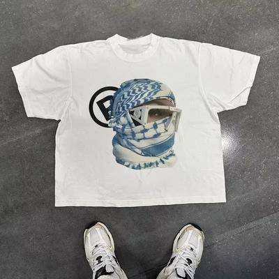 Streetwear Y2K Clothing T Shirts Men Women Hip Hop Image Graphic Printed T Shirts Gothic Oversized Cotton Short Sleeves Tee Tops