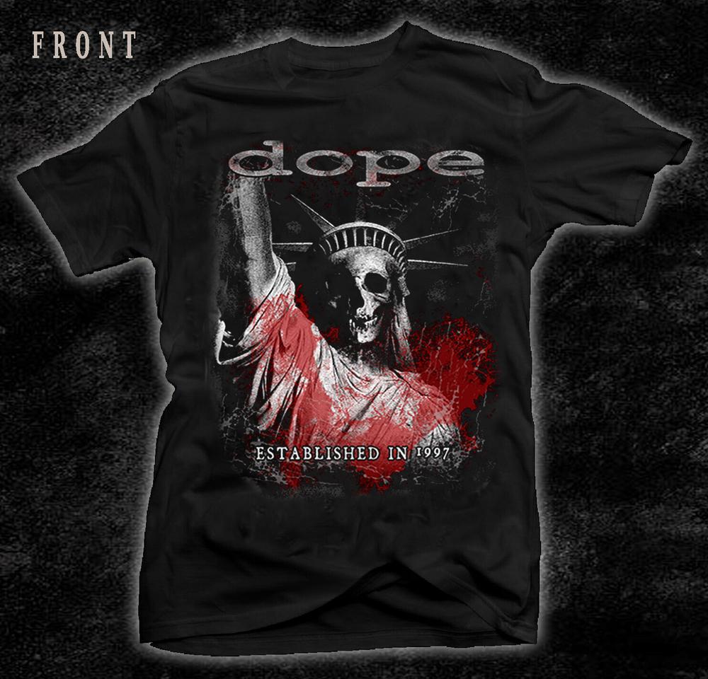 Dope BAND Tour 1997 Collection Cotton Gift for Fan Size S to 5XL T-shirt S