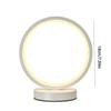 Simple LED Circular Ring Table Lamp Creative Bedside Lamp Light Fixture Reading Light  Living Room