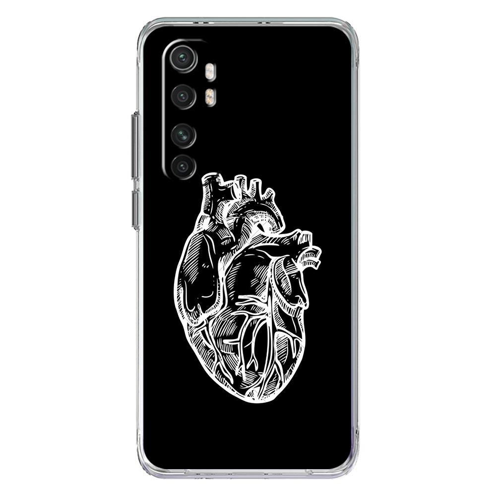 Cardiovascular Model Heart Phone Case For Xiaomi Mi Poco X6 X5 NFC X3 F6 F5 Pro F4 F3 15 14T 14 13T 12T 12 13 Lite 11 Cover