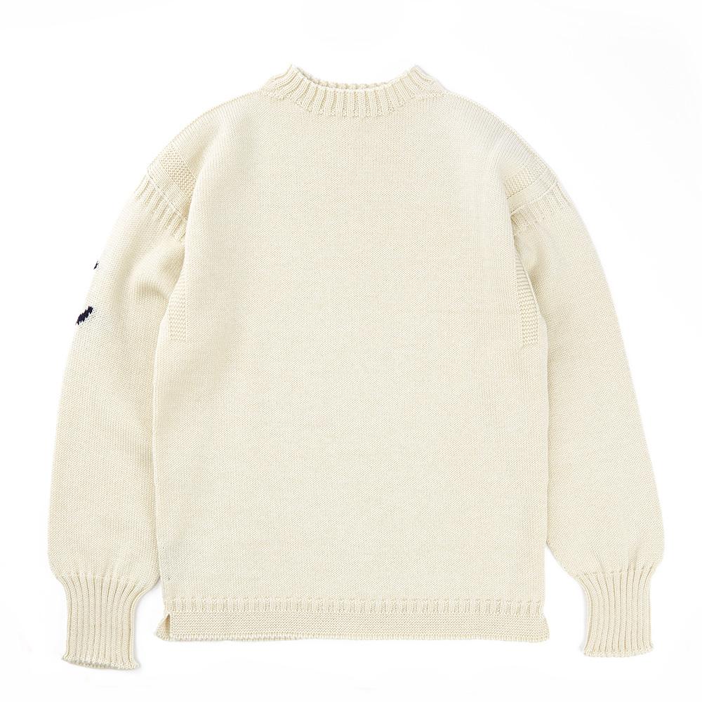 Geonjiulleunseu Fisherman Whole Garment Sweater - Aran