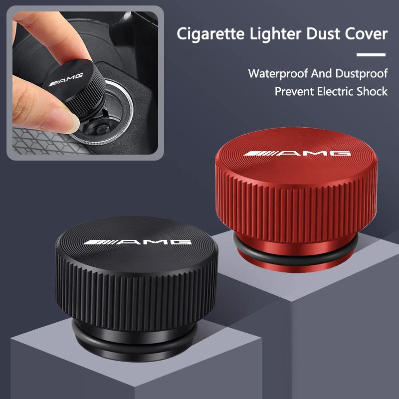 Car Cigarette Lighter Plug Waterproof Cover Protective Case For Mercedes Benz AMG W203 W206 W220 W205 W211 W212 W201 W210 W108