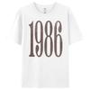 Maglietta 40° Compleanno 1986 Anno di Nascita T-shirt Minimalista Compleanno 1986 T-shirt Migliori Amici Regalo di Compleanno Maglietta Unisex Unisex Top Casual