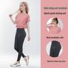 Women's Slimming Long Sleeve Yoga Top for Autumn/Winter - Elastic, Fashionable, Running & Fitness Wear