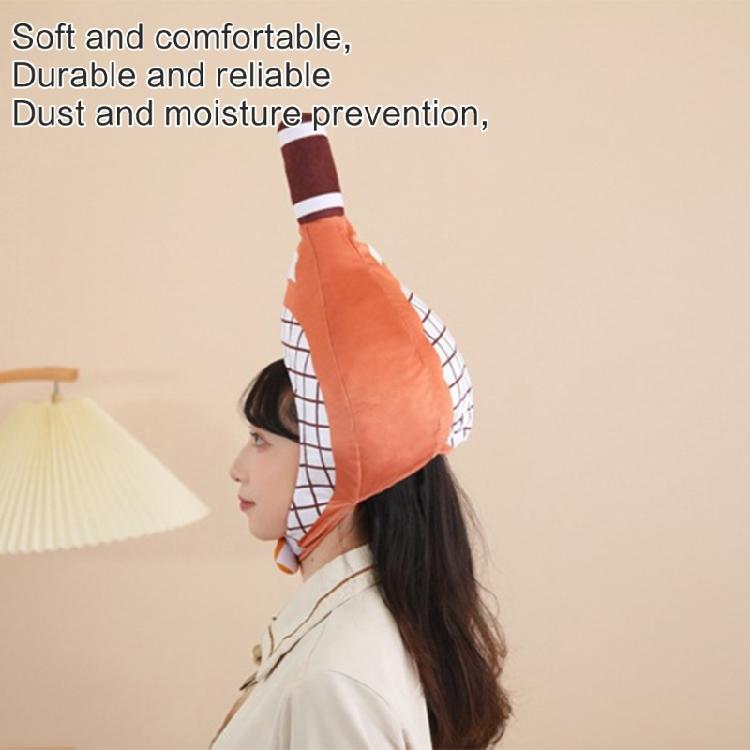 Funny Adult Stuffed Tennis Racket Shape Hat Christmas Headwear Women Teen Carnivals Party Gift Birthday Christmas Hat