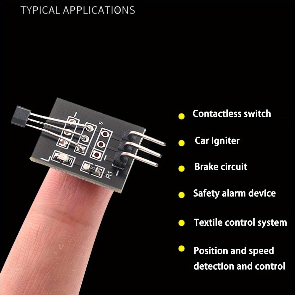 1-10PCS KY-003 Hall sensor module,unipolar,electronic magnetic induction switch board,for Arduino AVR Smart Cars DIY Starter Kit