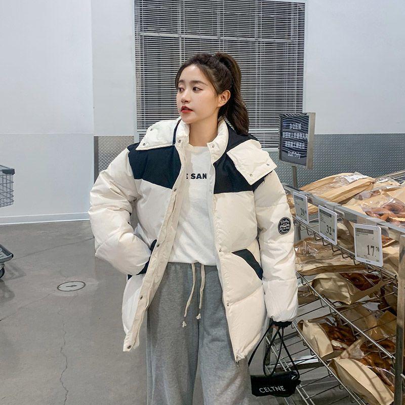 Thickened Bread Clothes Female Korean Version of Loose Cotton Clothing Female Niche Design Sense of Cotton Clothing Female