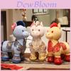 Year Of The Horse Zodiac Plush Toy With Pp Cotton Filling For Lunar New Year Celebration