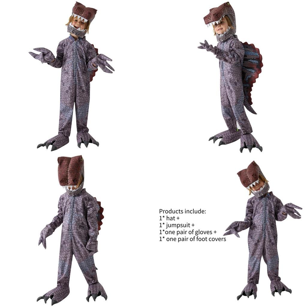 Niedliches Jurassic World Stacheliger Drache Cosplay Kostüm für Kindertags-Party-Aufführung