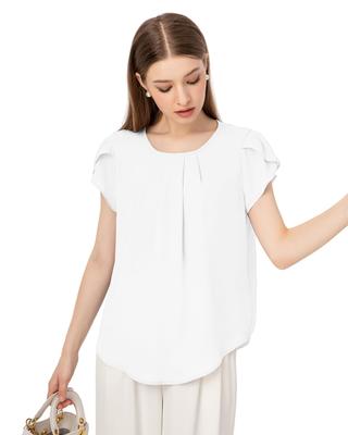 Shirt Short School Entrance Work Highly S To 3XL [RCL] Women's Blouse, Tops, Sleeve, Business, Ceremony, Graduation, Business, Commuting, Wear,