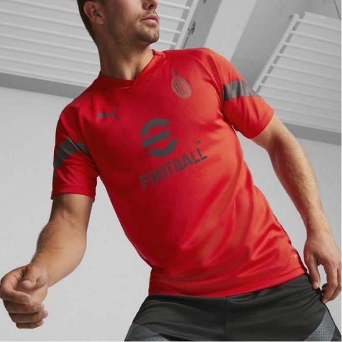 Puma Letter Casual Short Sleeve T-Shirt Men Tops Red 767566-09