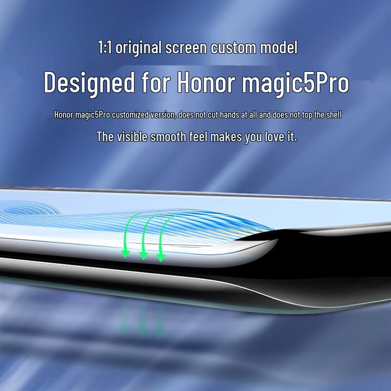 Smorss Hydrogel Screen Protector for Honor Magic5 Pro (2-Pack)