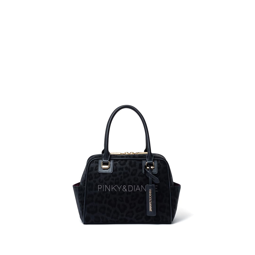 

Pinky & Diane Boston Bag [Soft Leopard] Leopard Print Soft, Mature Bag PDLHGEB1 Black Women s