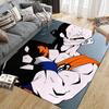 Dragon Ball Krillin Square Area Rug, Non-Slip Floor Mat for Home Decor, Perfect Gift for Dragon Ball Fans