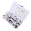 320pcs Screws Nuts Gasket Assortment Set 304 Stainless Steel M2 M3 Hex Bolts Washer Kit for Cars Trucks