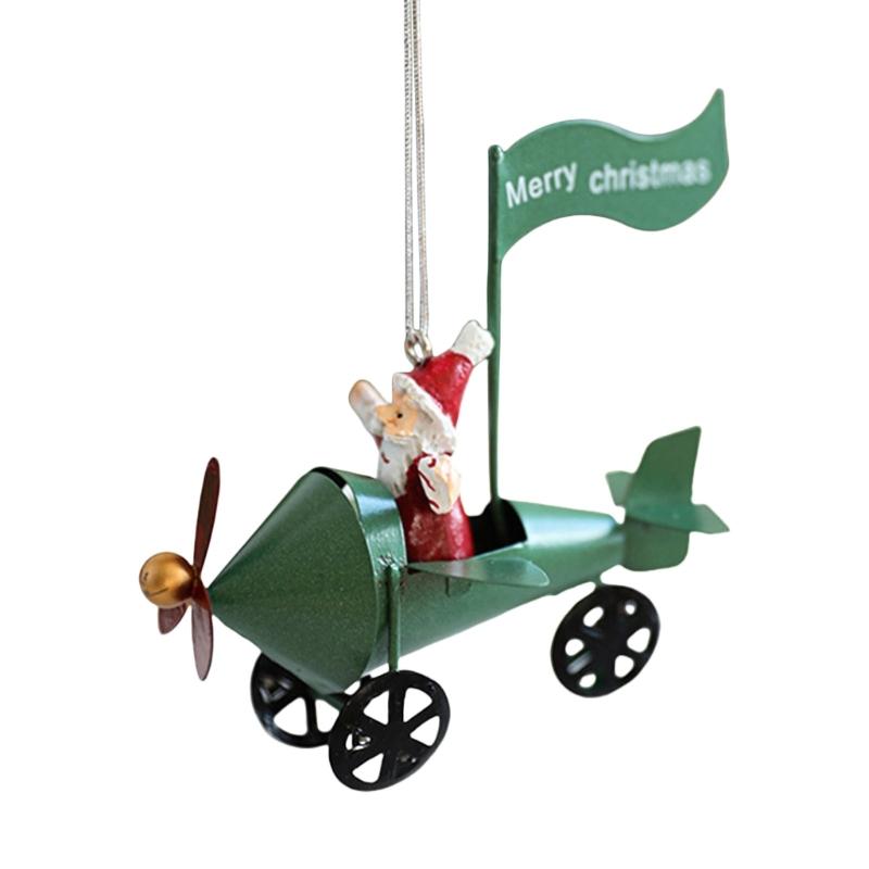 Miniature Christmas Hanging Ornament Miniature Christmas Hanging Ornament Delicate Iron Resin Holiday Tree Adornment