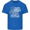 Im Not Always Grumpy Biker Motorcycle Biker Mens Cotton T-Shirt Tee Top
