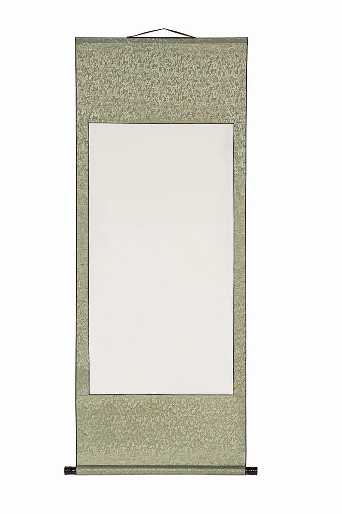 Blank Hanging Scroll Set of Japanese Ink Calligraphy Supplies [17th] 2, Painting, Painting,