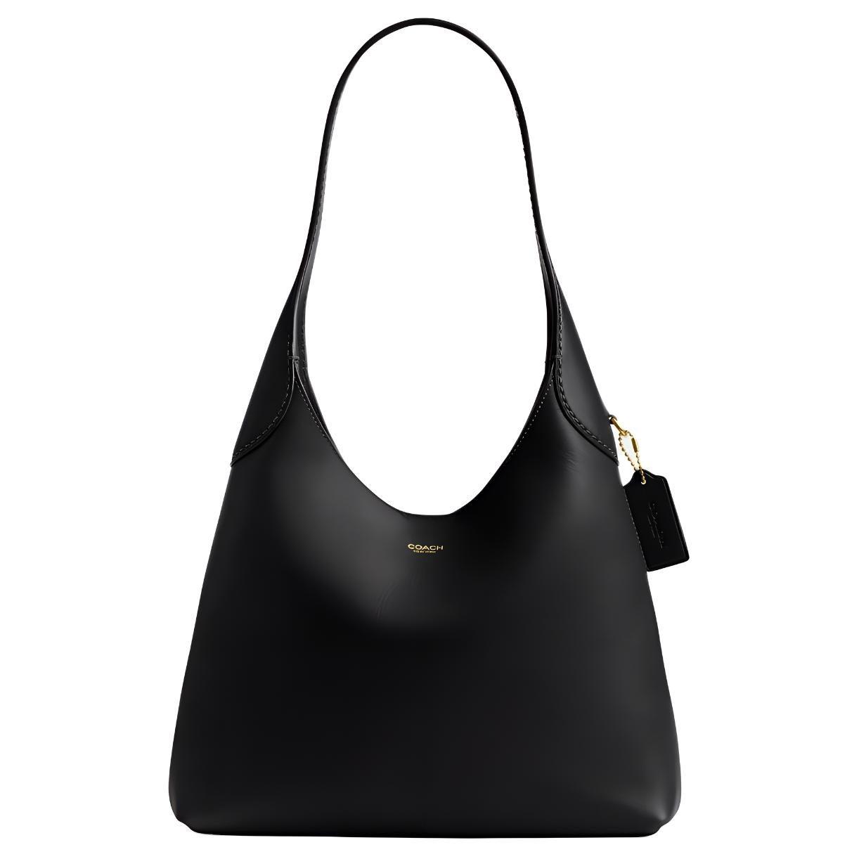 COACH Brooklyn graudainas ādas Hobo soma