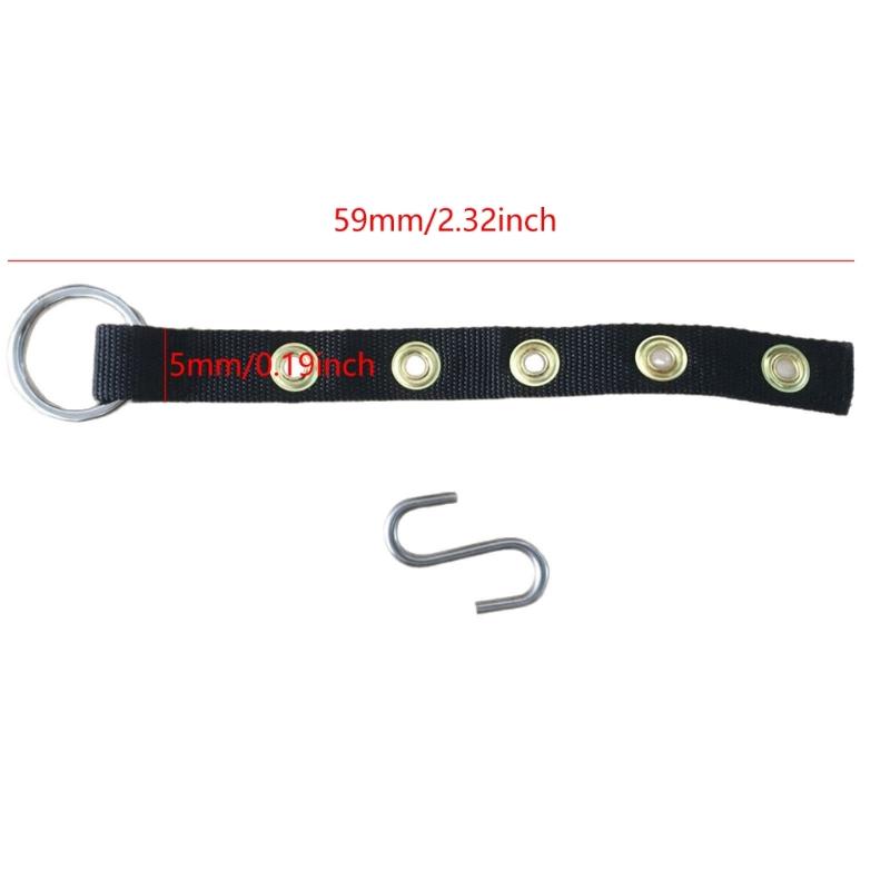 Nylon Strap with Metal Hook Automobile Dents Repair Tool Universal Car Dent Removal Tool Dent Fixing Accessory