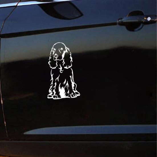 Cocker Spaniel Dog Car Body Window Sticker PET Decal Styling Truck Decoration