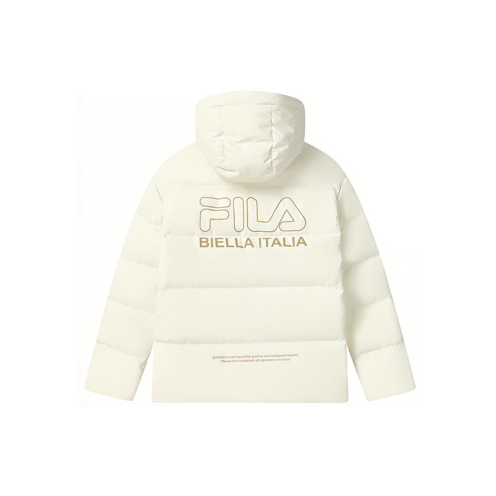 New FILA ORIGINALE Down Jacket Unisex Reed White F11U249902FIV