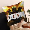 Game D-Dooms E-Eternal Personalized Picture Text Home Decorative Pillows Household Gifts 45X45Cm