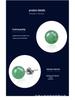 Jade Angel 925 Sterling Silver Aventurine Stud Earrings for Women - 6MM Round Bead Fashion Earrings