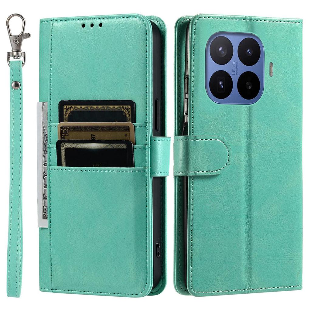 Cover for Xiaomi 17T Pro,17T Retro PU Leather Flip Wallet Phone Case Multi Card Slots