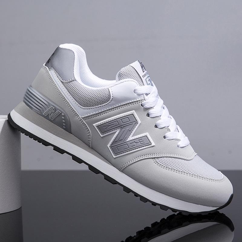 Unisex Trendy Breathable Mesh Sneakers - Casual & Versatile Skate Shoes for Men & Women