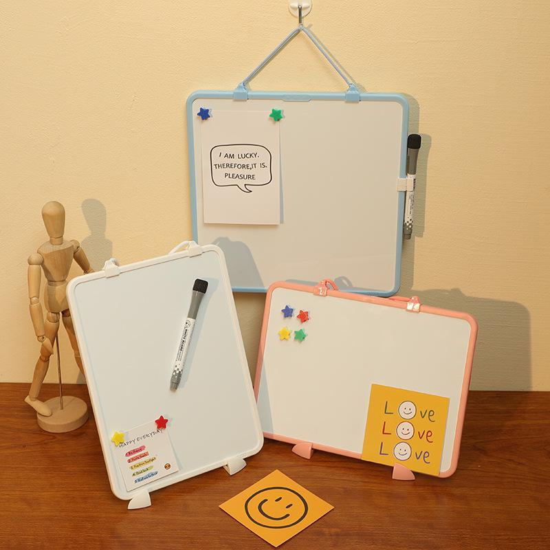 Funi Colorful Children's Magnetic Whiteboard with Detachable Lanyard - Erasable Writing and Drawing Board