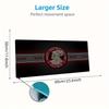 AFC Ajax Large Size Mouse Pad Large Gaming Table Cushion Non-slip Laptop Tablet Big Mousepad XXL Mat Mini PC Playmat With Lock Edge