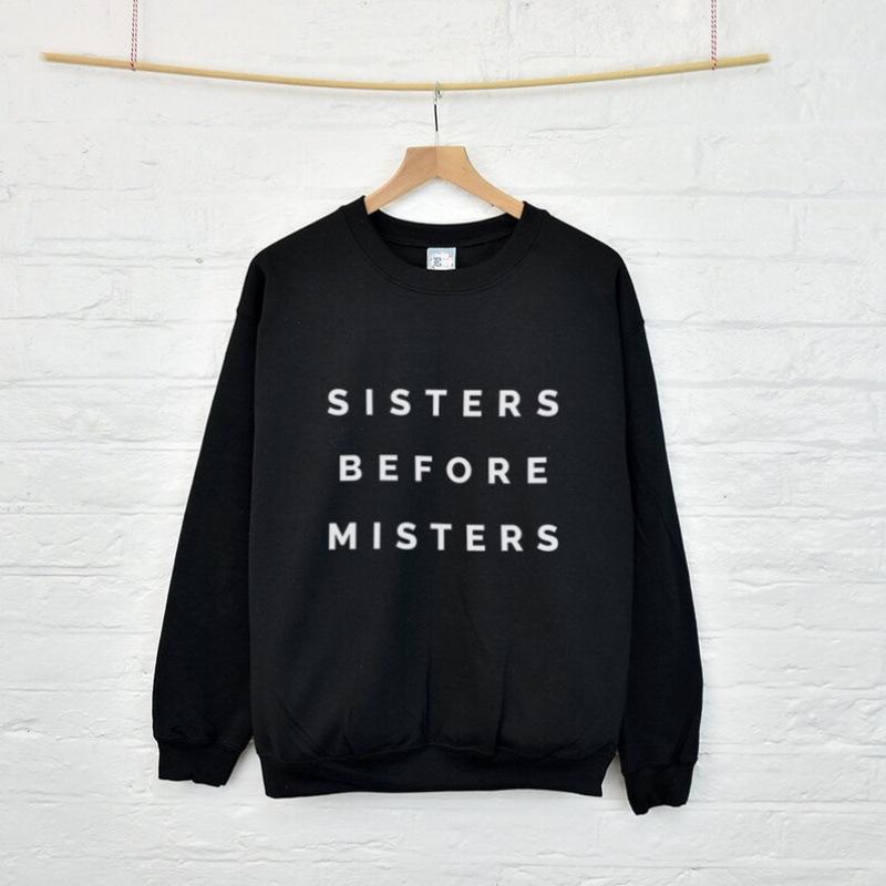 European & American Casual Letter Print Long Sleeve Hoodie T-Shirt - Fashionable Loose Fit Round Neck
