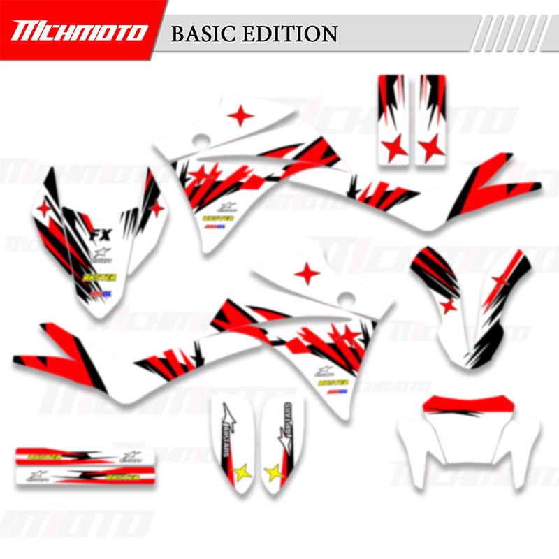 MCHMFG For YAMAHA XT660R XT 660R XTR 660 Full Graphics Decals Stickers Motorcycle Background Number Name
