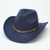 Tibetan Western Cowboy Hat Ethnic Style Travel Riding Hat Jazz Hat Casual Retro Ethnic Style Top Hat Tide