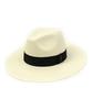 Yunibeosyeolkemiseuteuli Ivory Long Summer Fedora Panama Hat
