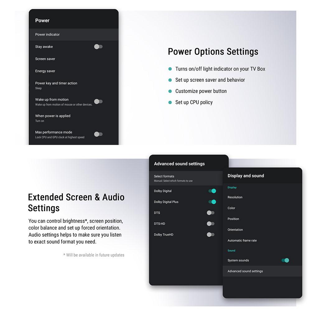 UGOOS AM9 Pro Amlogic S905X5-J TV BOX Android 14 LPDDR5 4G64G Supoprt 4K HDR WiFi6 with BT Voice Remote