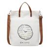 2026 New Fashi Printed Canvas Tote Bag Casual Simple Shoulder Bag for Women Girls Trendy Shopping Bag