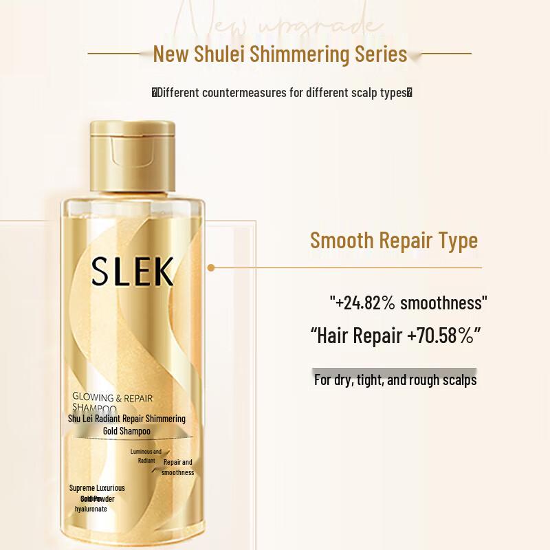 SLEK Radiant Repair Glimmering Shampoo