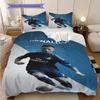 Biancheria da letto Azione Lionel Messi Stella dell'Argentina (1 * copripiumino + 2 * federa, senza nucleo) Set biancheria da letto 2D Piatto Regalo di Natale Compleanno