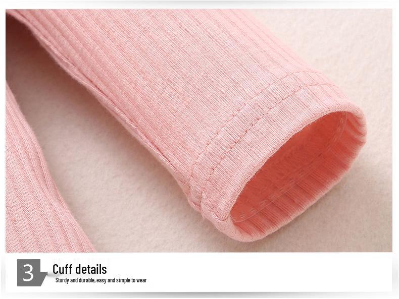 Autumn 2023 Baby Girl Ribbed Ruffle Bodysuit & Pants Set with Bow