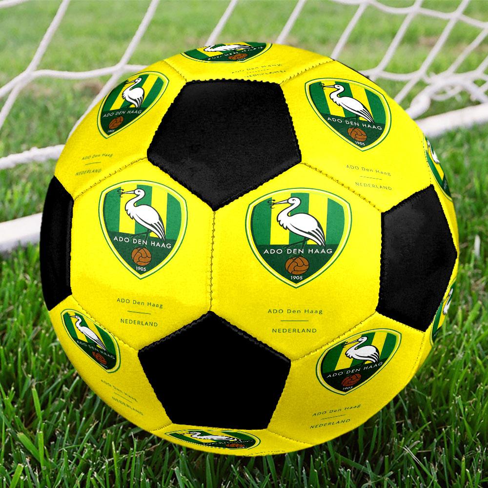 1pc ADO Den Haag Soccer Ball Size 5 Indoor Soccer Ball Fashion Colorful Backyard Game - Great For Sports Fans Gift HE6