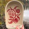 Decorative Design Sacred Wall Niche Wall Art Sacred Collection Candle Holders Jewelry Trays Plant Pattern Niche